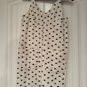 LOFT- Polka Dot Sleeveless Dress